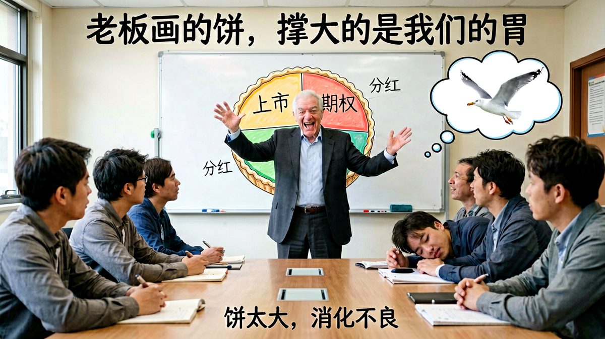 老板画饼技艺已达出神入化之境