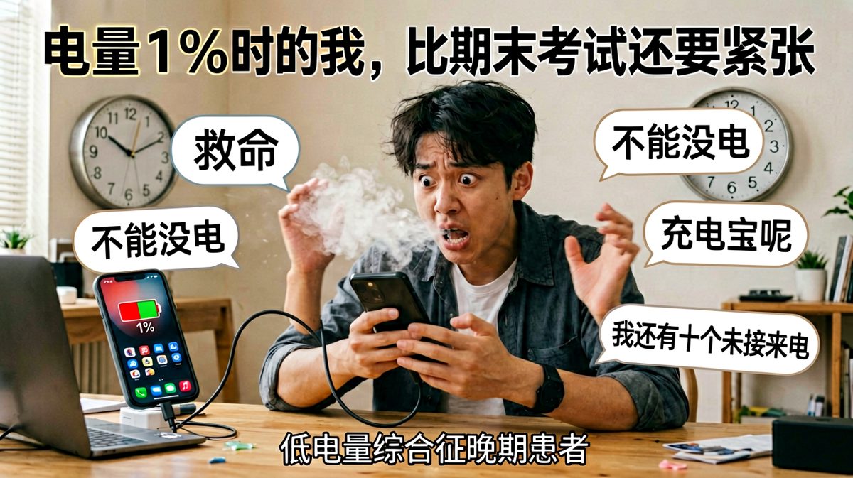 手机1%电量=人类历史上最恐怖的故事
