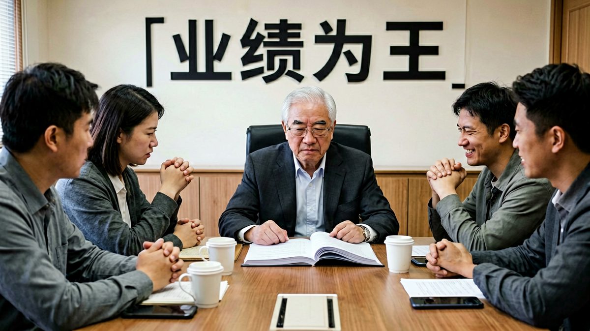 老板：「你的表现我很满意，明年给你涨……」员工（激动）：「涨多少？」老板：「涨幅，从心！」