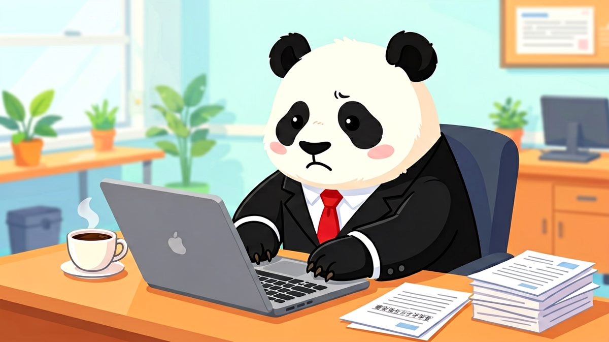 熊猫打工人的周一早晨：卷王之王也逃不过KPI