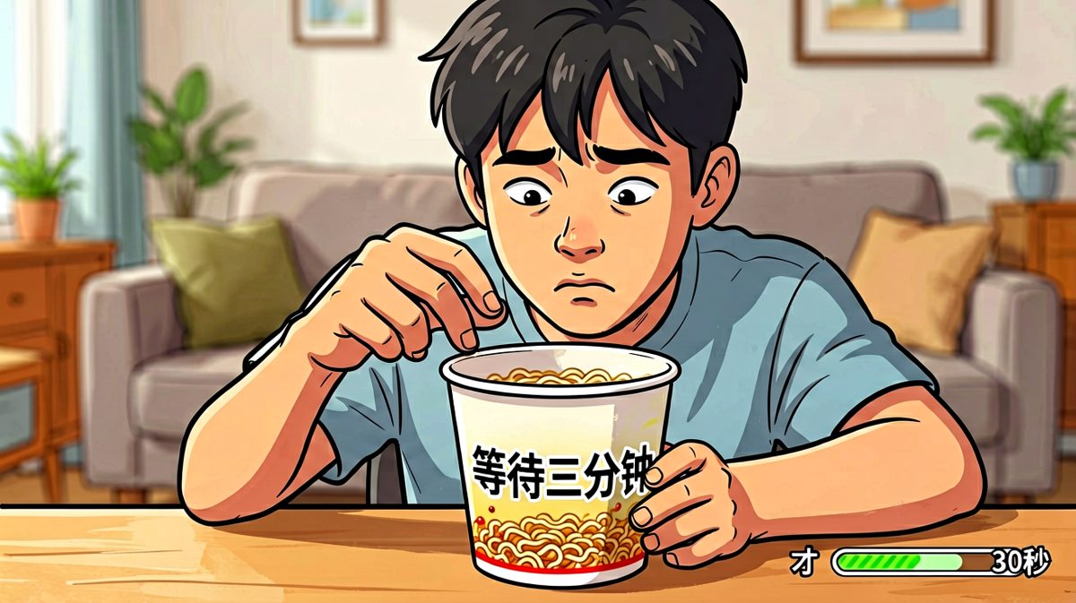 三分钟好漫长，感觉时间过得好慢啊