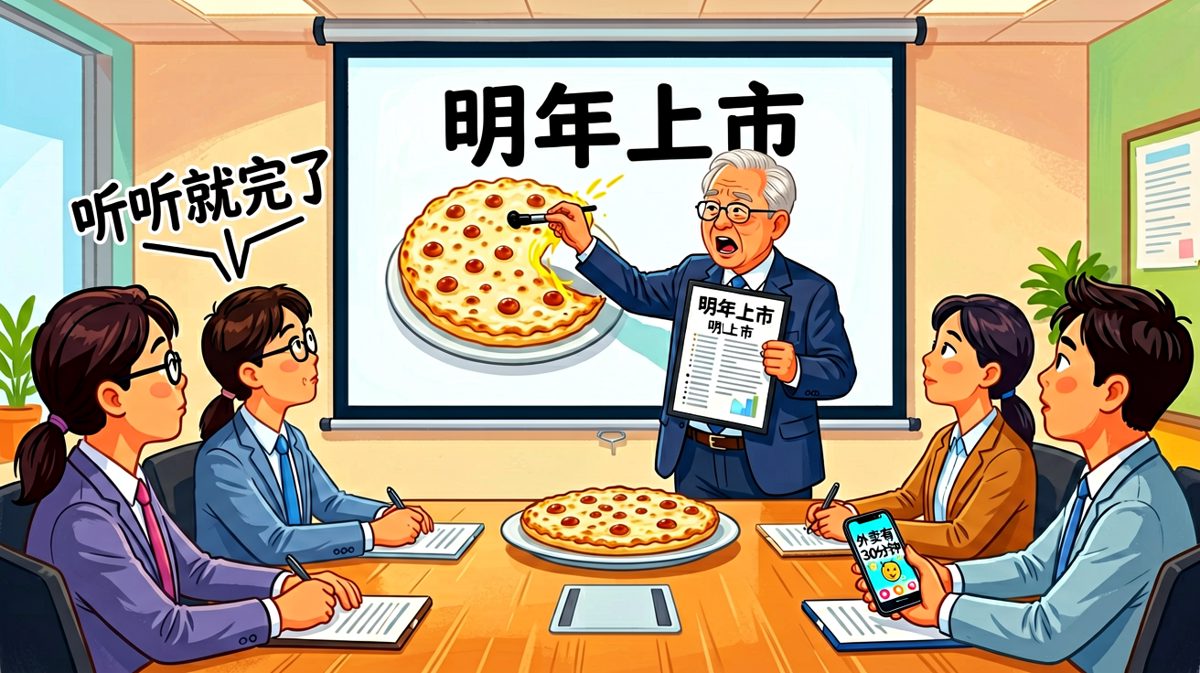 老板画的饼，永远吃不饱。