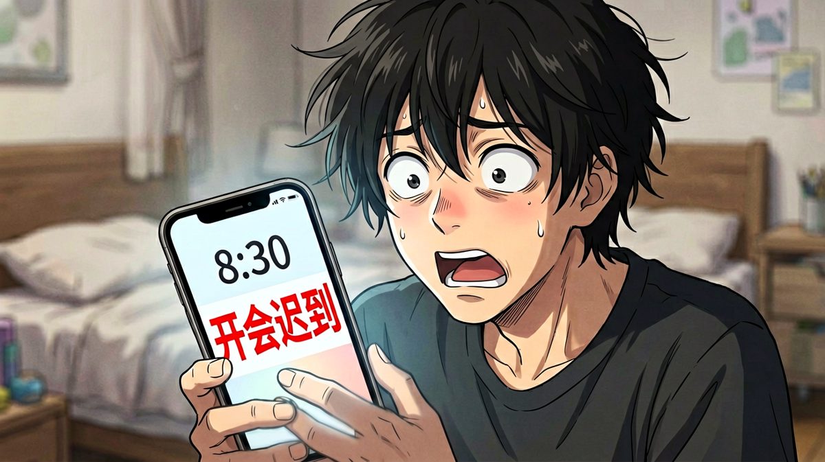 一觉醒来发现已经迟到了！