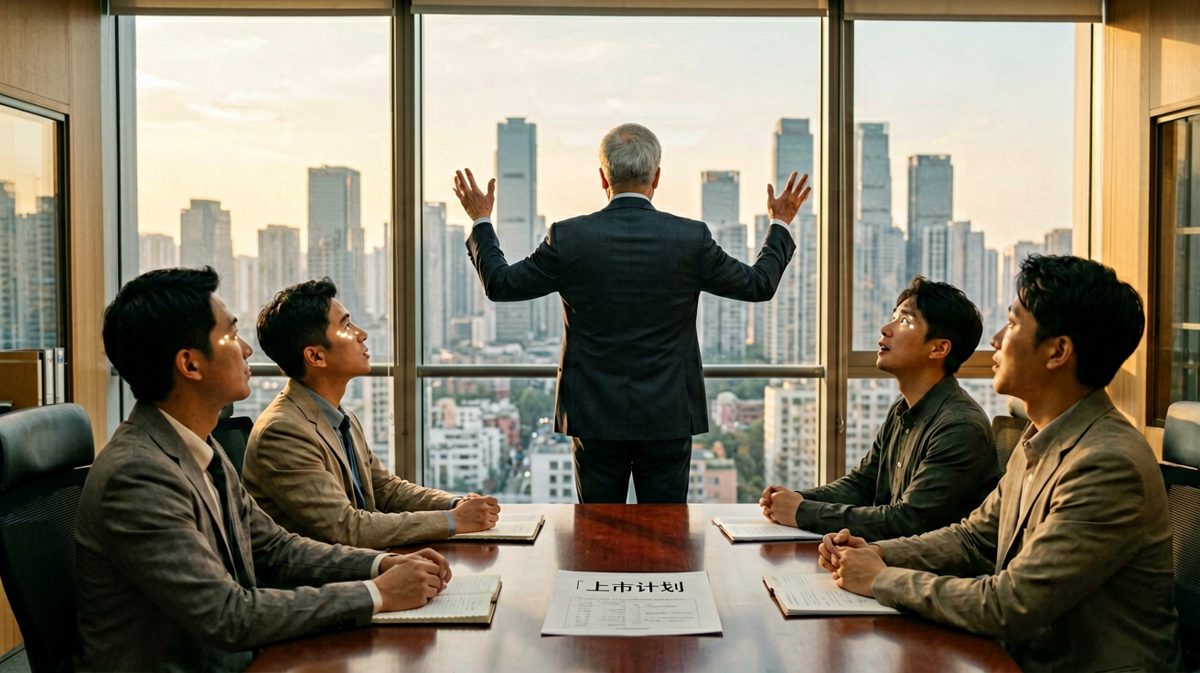 老板画饼说「公司要上市」，员工：「那我是不是能当董事？」