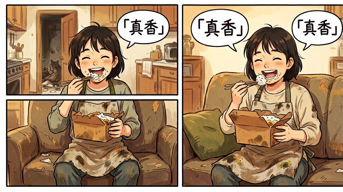 外卖才是对生活最大的尊重，真香！