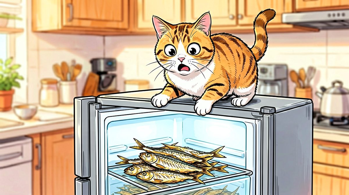 猫：我就想吃个宵夜有那么难吗？