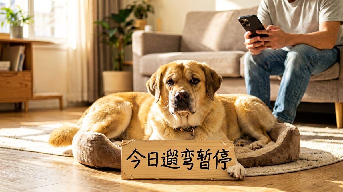 汪：我遛弯的权利呢？？？