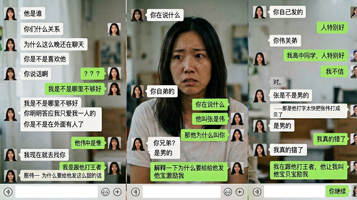 一条错发的消息引发的恋爱大地震