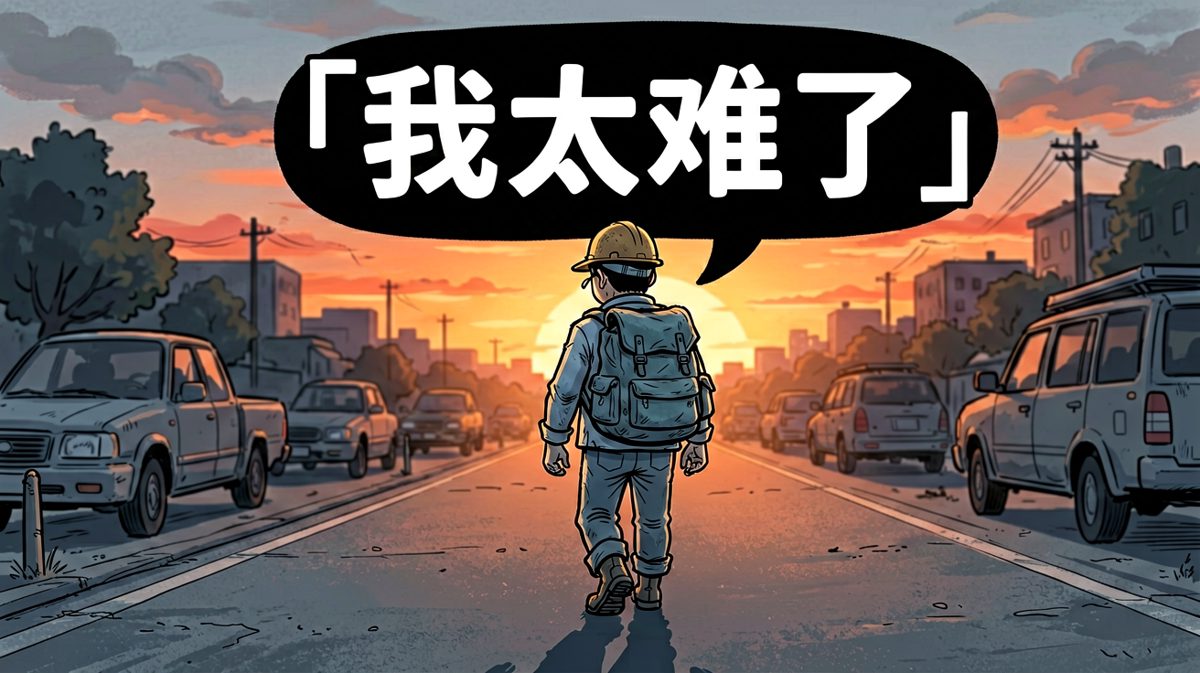 下班路上的灵魂拷问：今天也是努力活着的一天呢