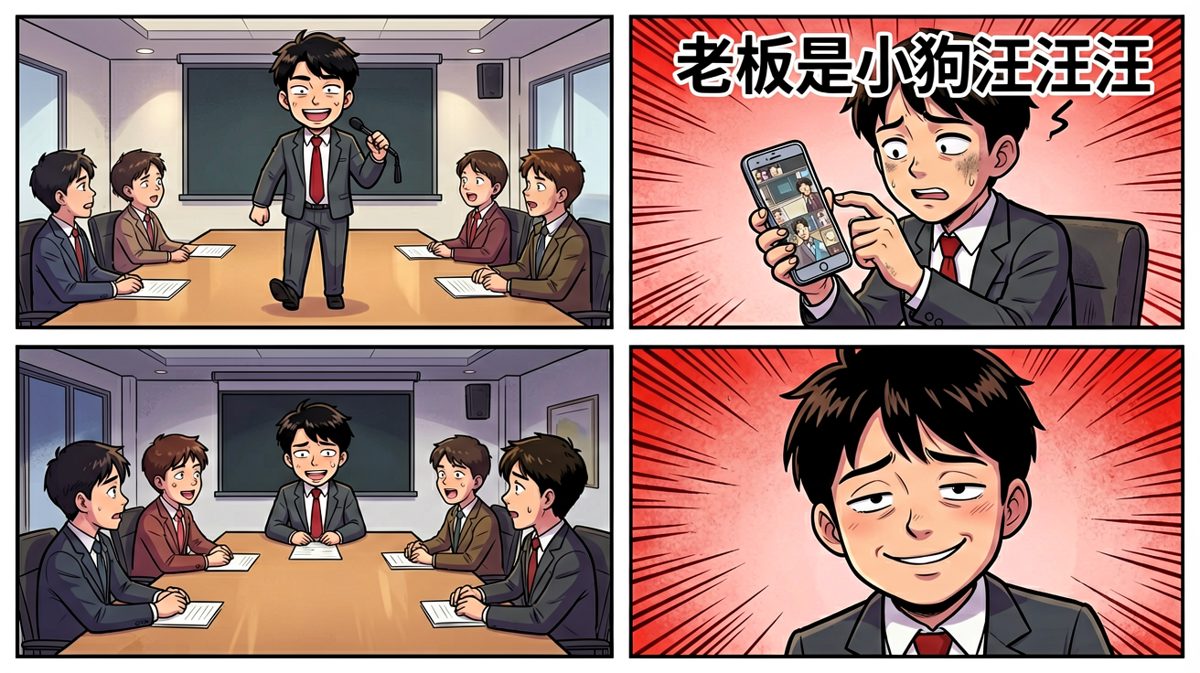 社死现场：当你试图用外放播放幽默视频时。