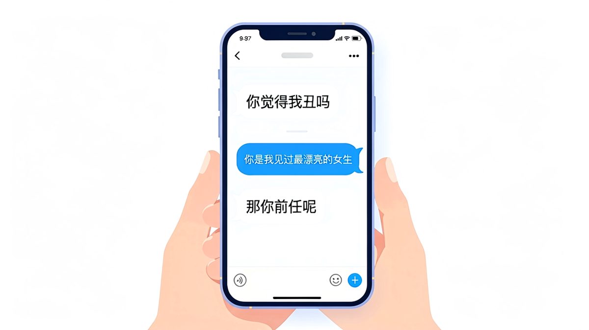 女生挖坑问前任，男生回答完直接掉进陷阱