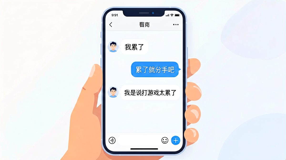 一句'我累了'引发分手危机，真相让人哭笑不得