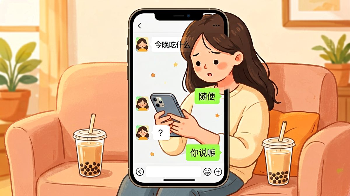 「随便」的二重暴击：你以为是她让步，其实是她等你表演。