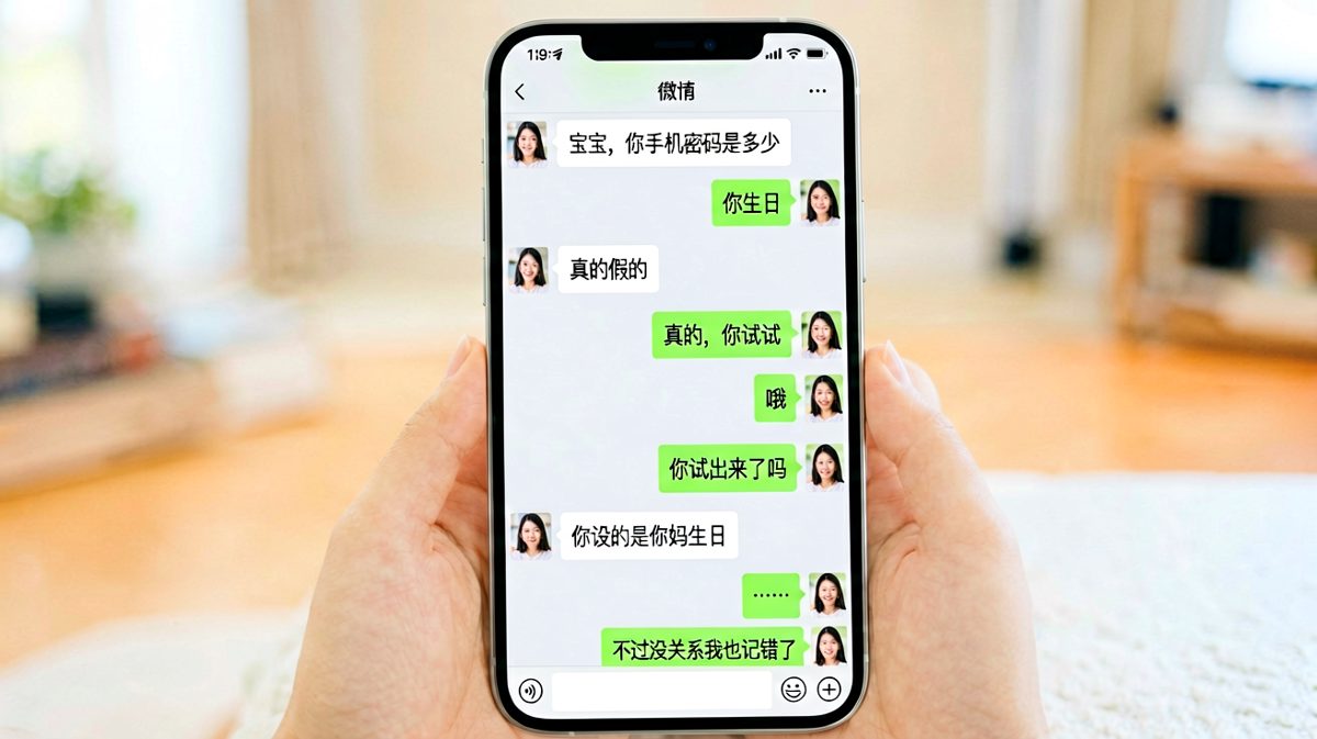 手机密码的终极陷阱，两个人都记错了彼此的秘密