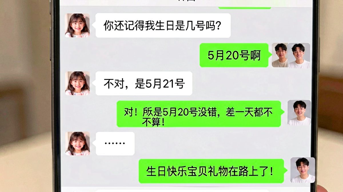 男友求生欲满分：生日差了两天也当没看见