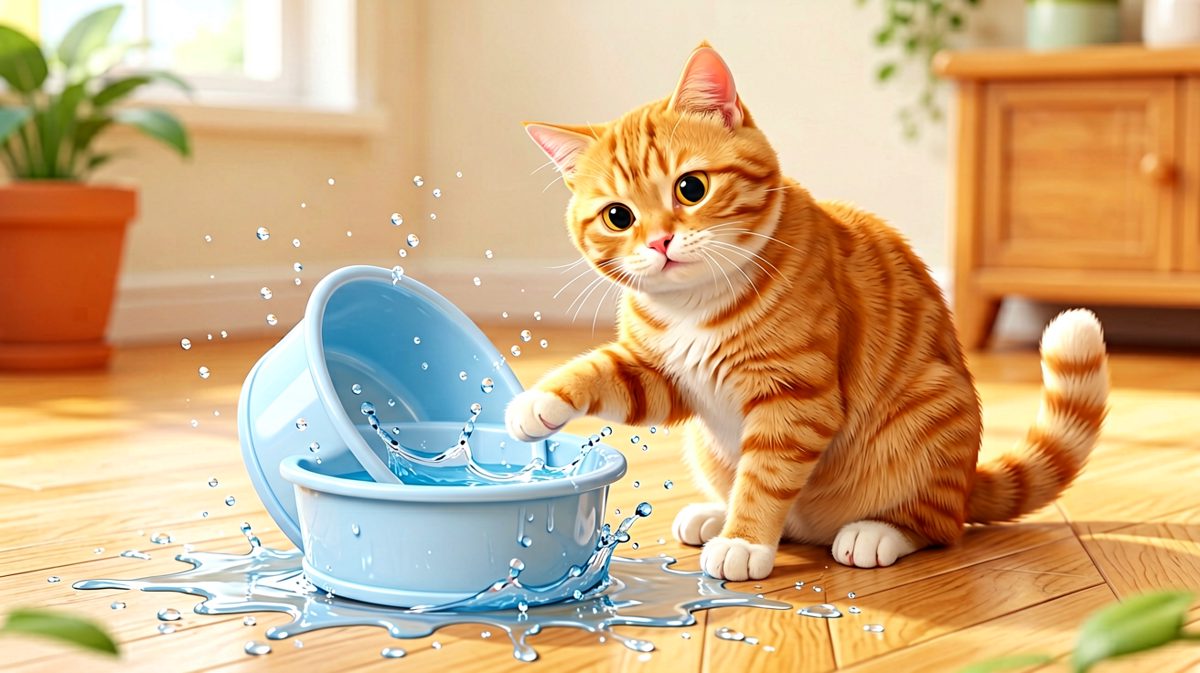 猫咪：这个盆它先动的手