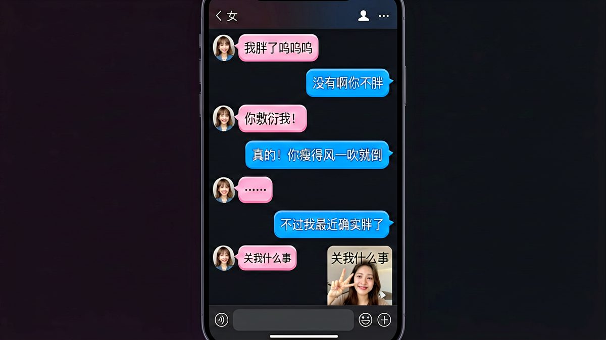 求生欲满分却翻车——胖不胖不重要，重要的是你没跟我一起胖