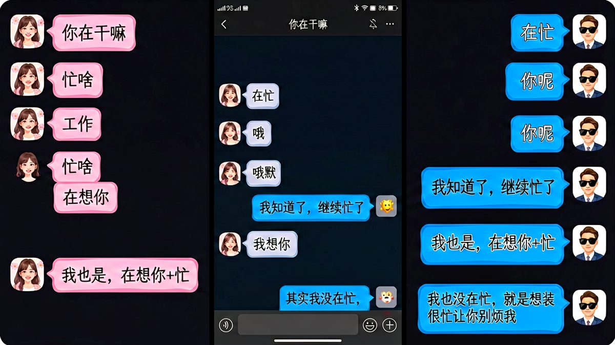 互相拆台式恩爱——谁也别想骗过谁