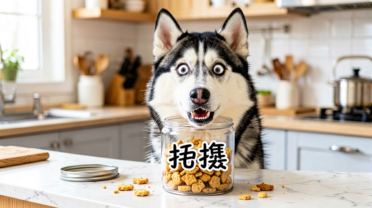 狗：我只是想闻一下……谁能告诉我怎么出去？！