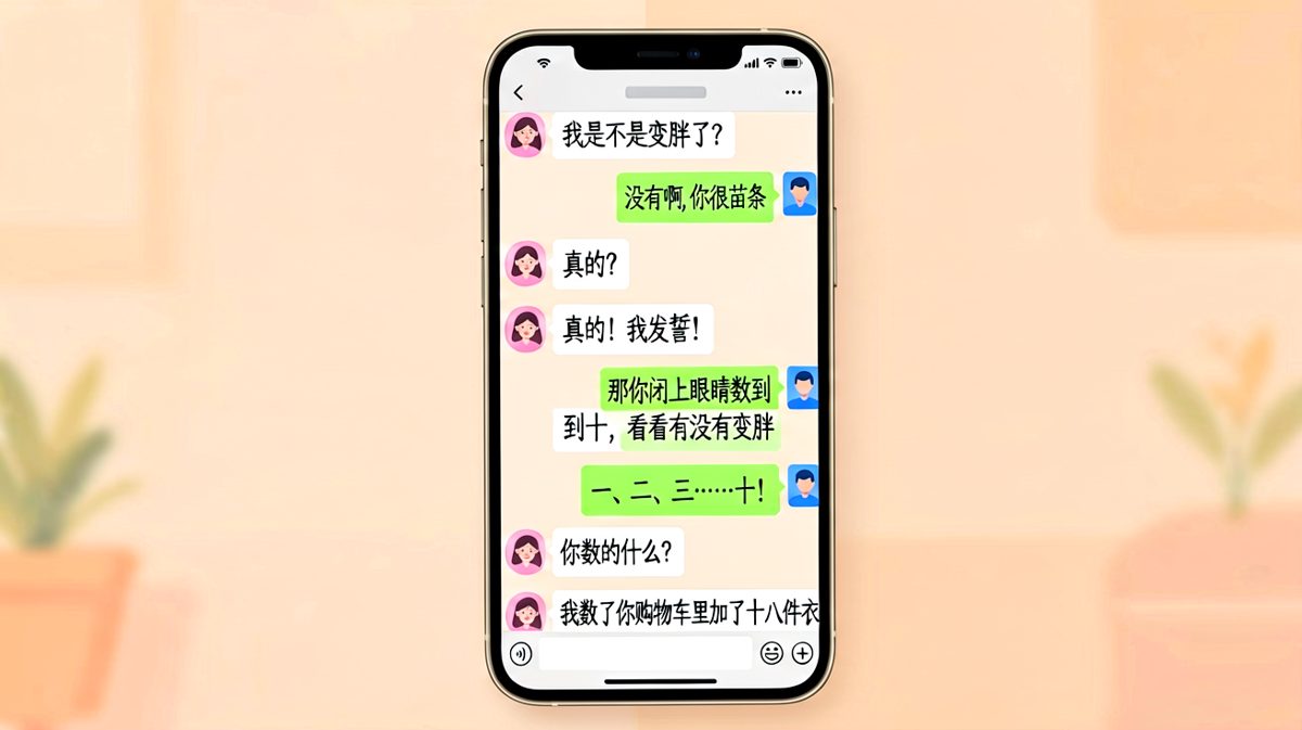 数到十的结果，居然是购物车。