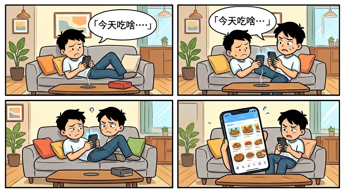 每天灵魂拷问：今天到底吃什么
