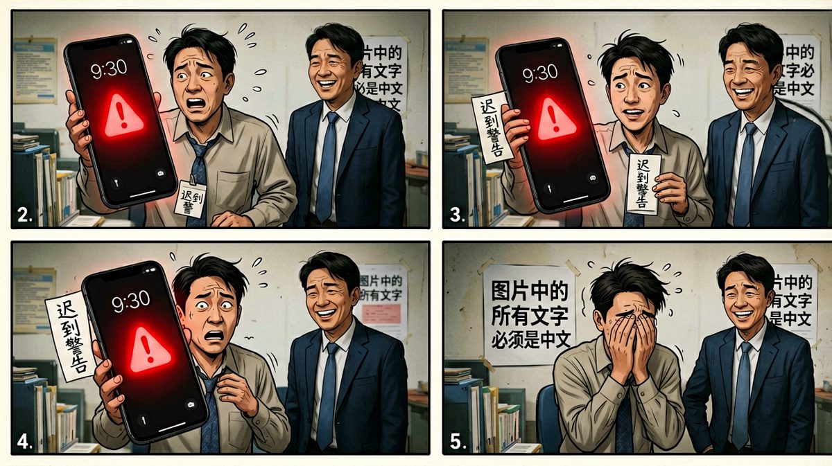 迟到被拍，社死现场！