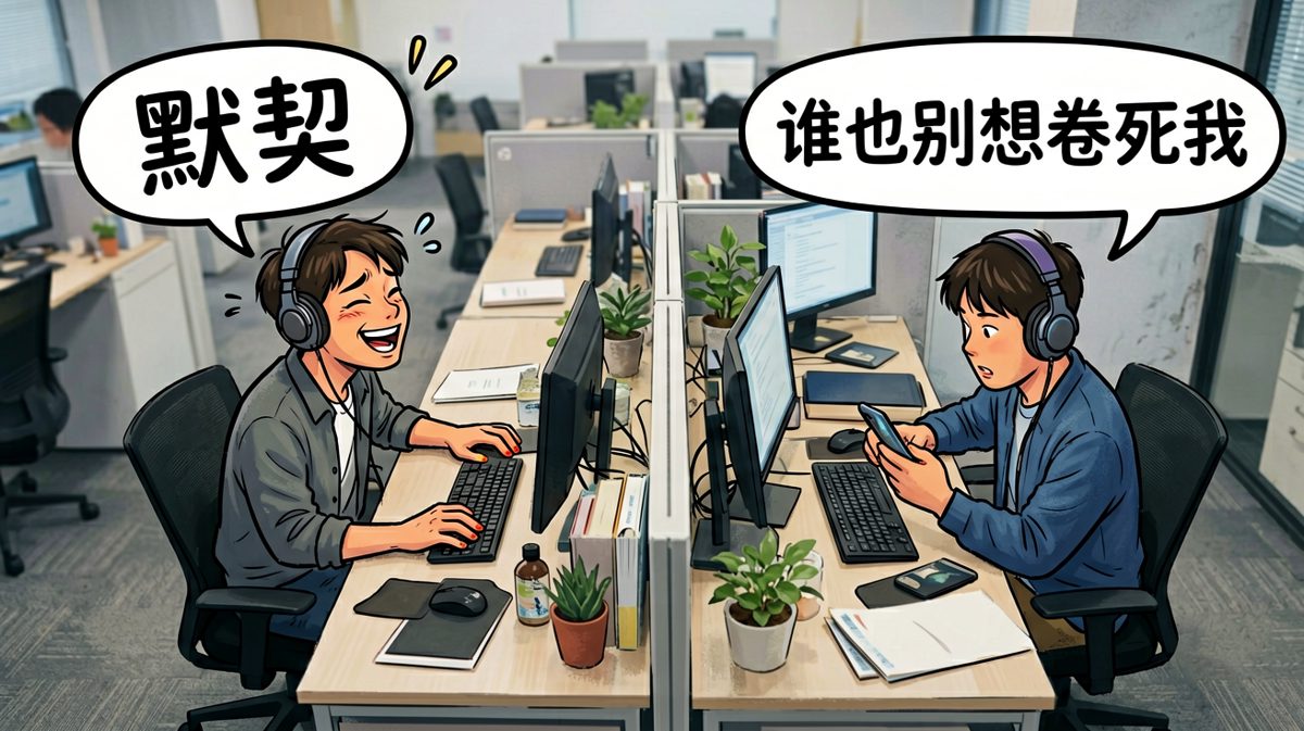 办公室摸鱼双煞合体
