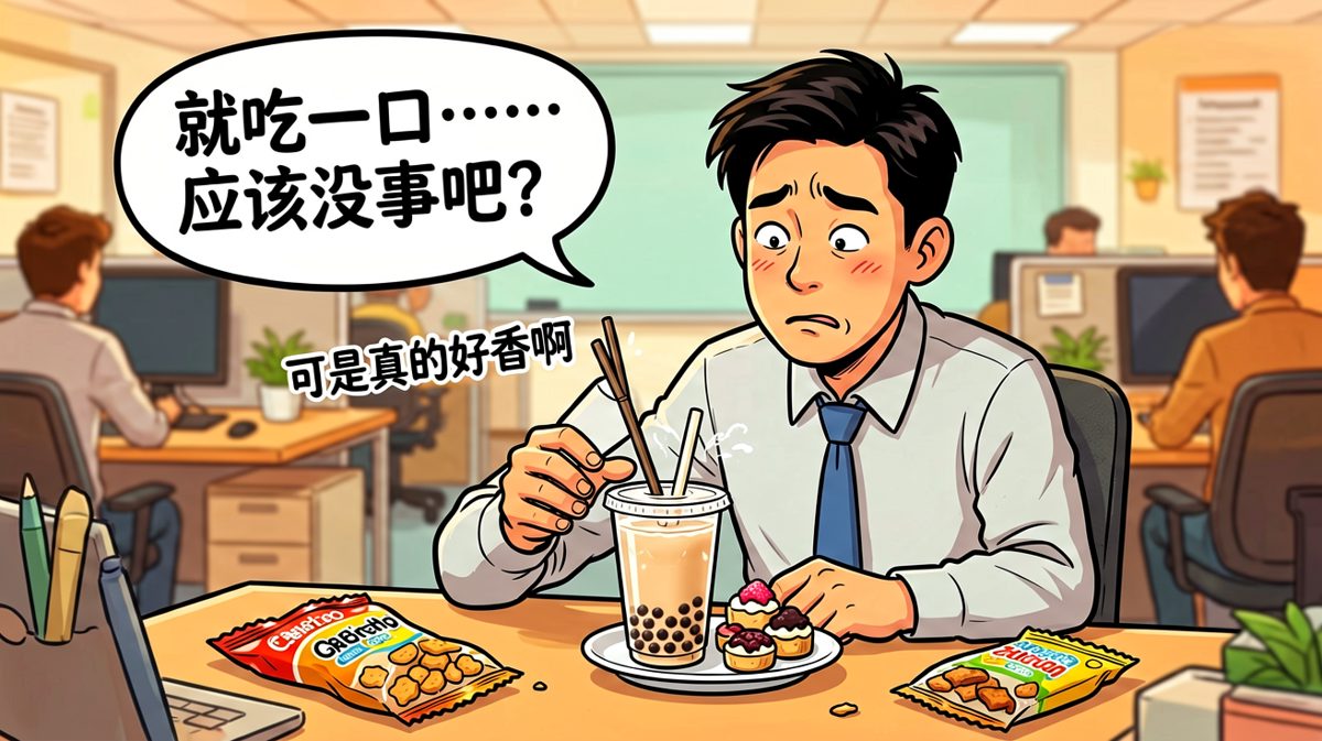 下午茶诱惑，内心开始动摇