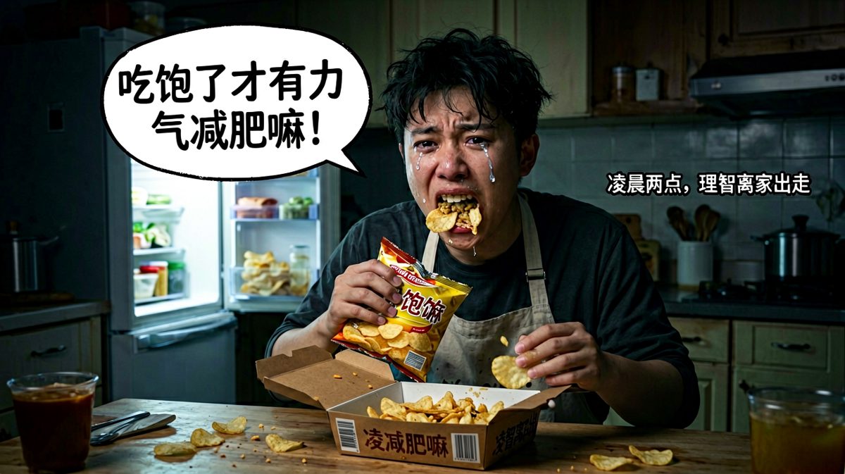 深夜破防，彻底放弃治疗