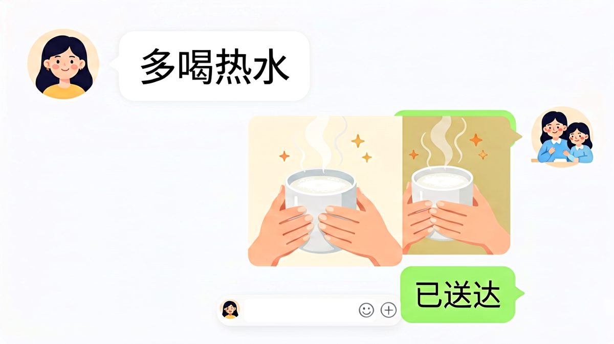 女生要热水，男生直接送货上门的反差萌