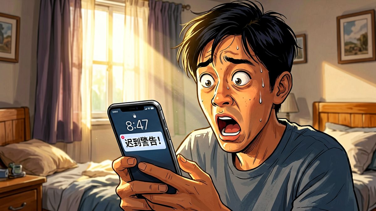 猛然发现已经快九点，吓得魂飞魄散