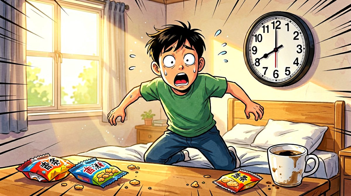 惊醒后发现：已经迟到两小时了！