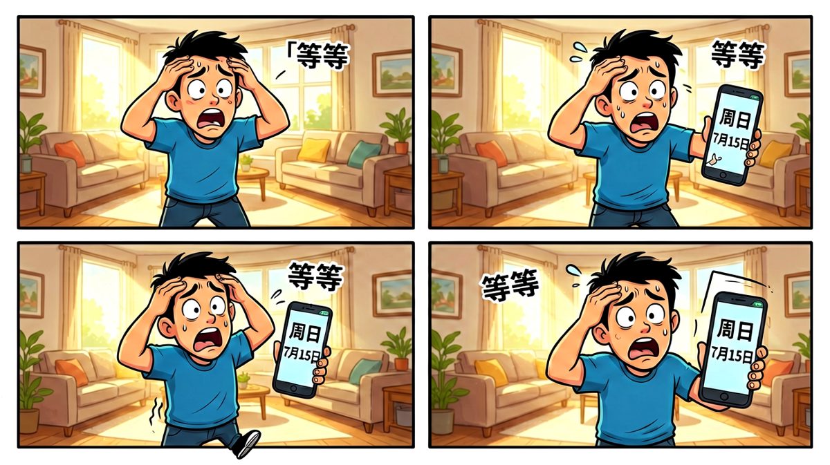 等等……今天不是周日吗？！
