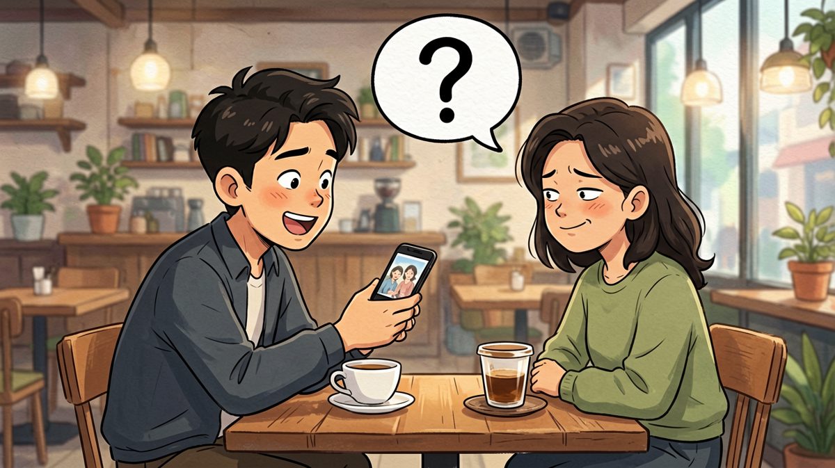 相亲最高境界：你讲你的，我飘我的