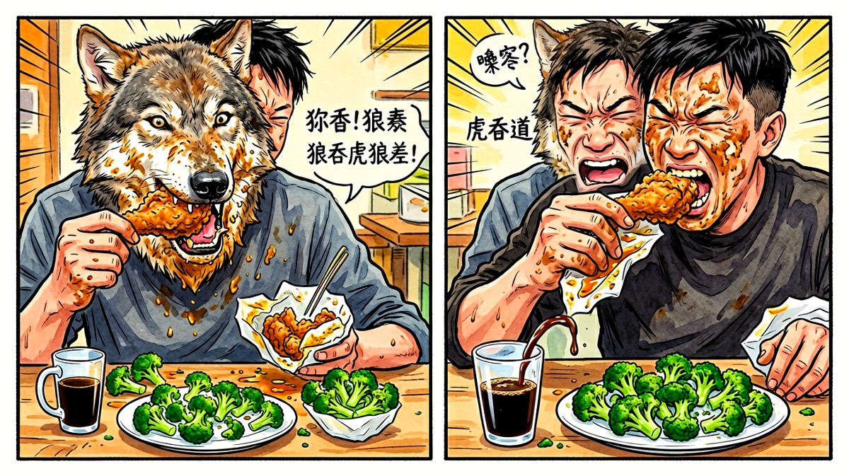 算了，人生苦短，先吃饱再说！