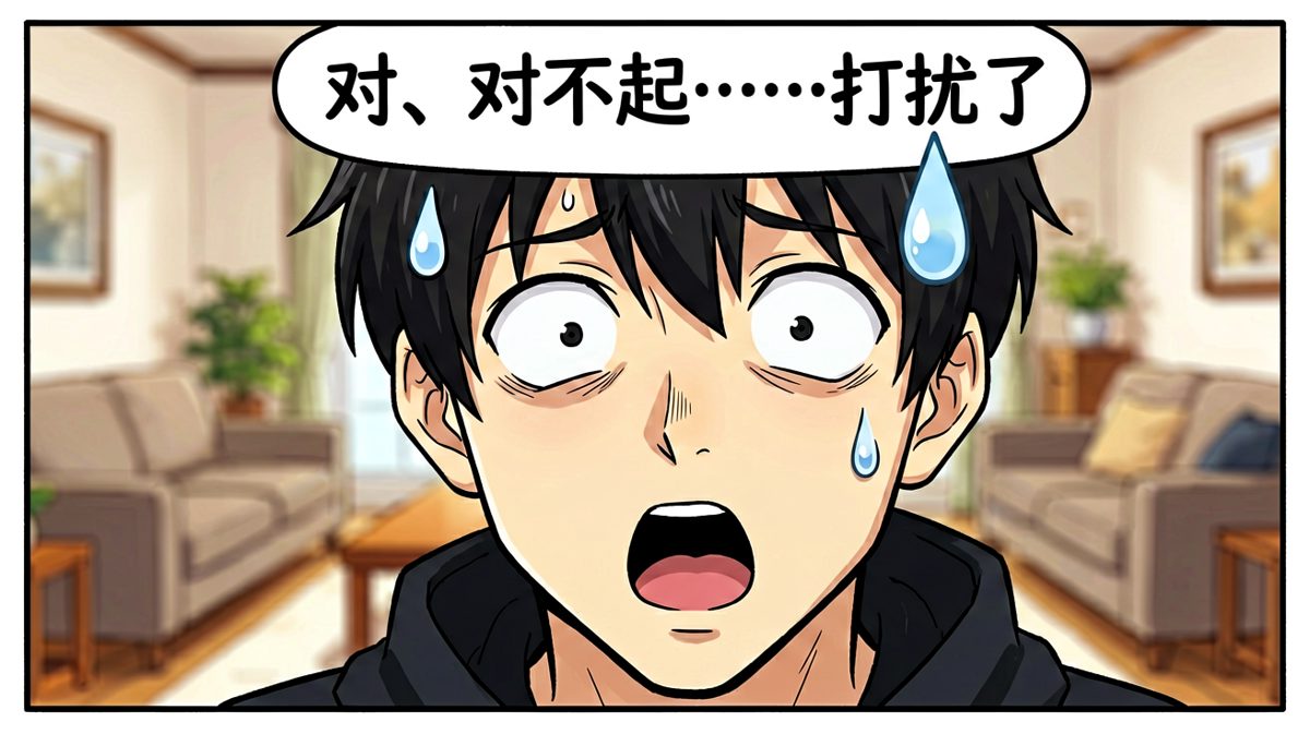 社死瞬间——原来走错了门，大脑一片空白。