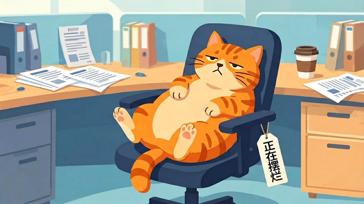 老板不在的这五分钟，我已经是这只猫了。