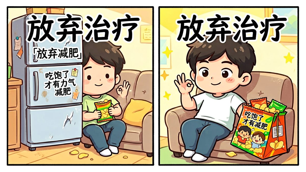 与肥胖和解，从承认自己爱吃开始。