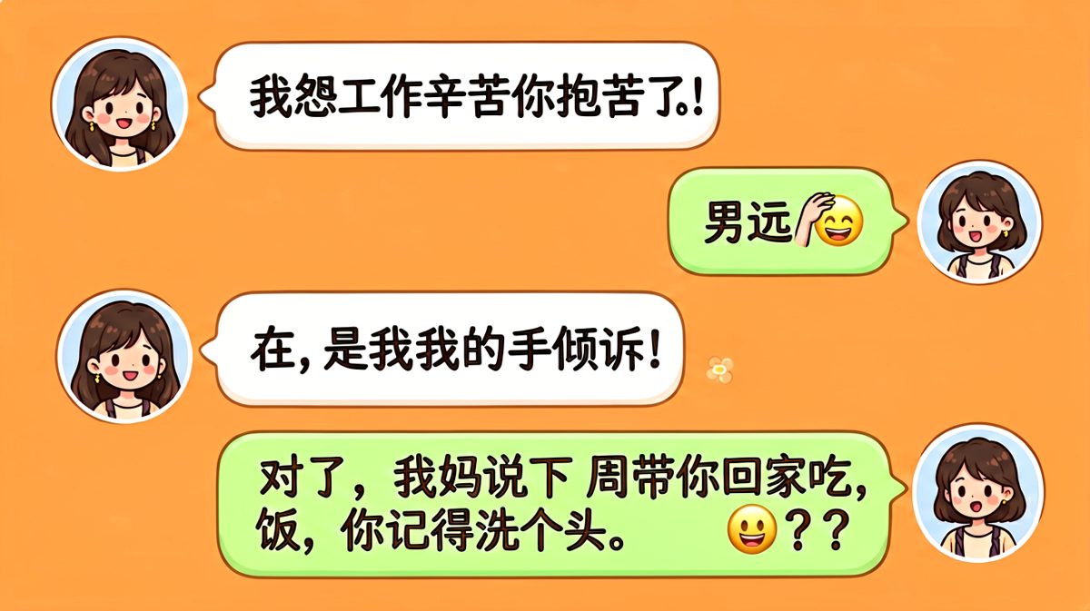 刚倒完苦水就被安排了下一关：见家长洗头危机。