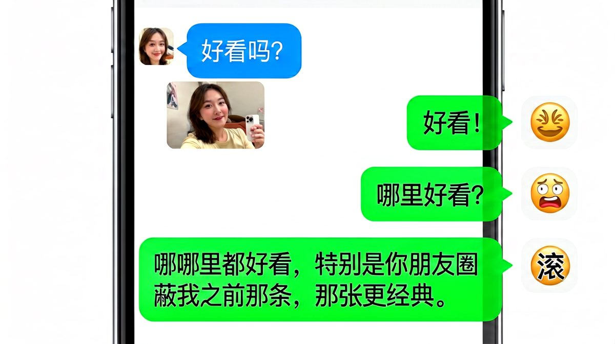 夸人千万条，实话第一条，自欺一时爽，一直自欺一直凉。