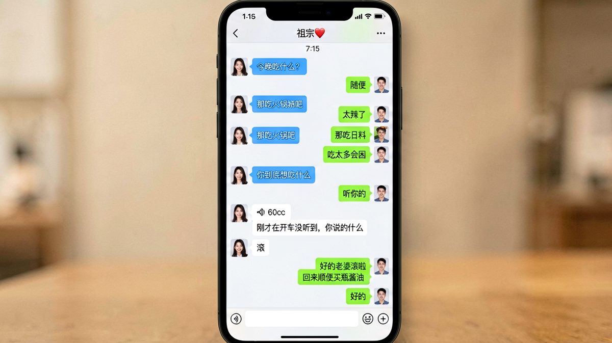 '随便'是情侣间最难回答的送命题，最后还要买酱油