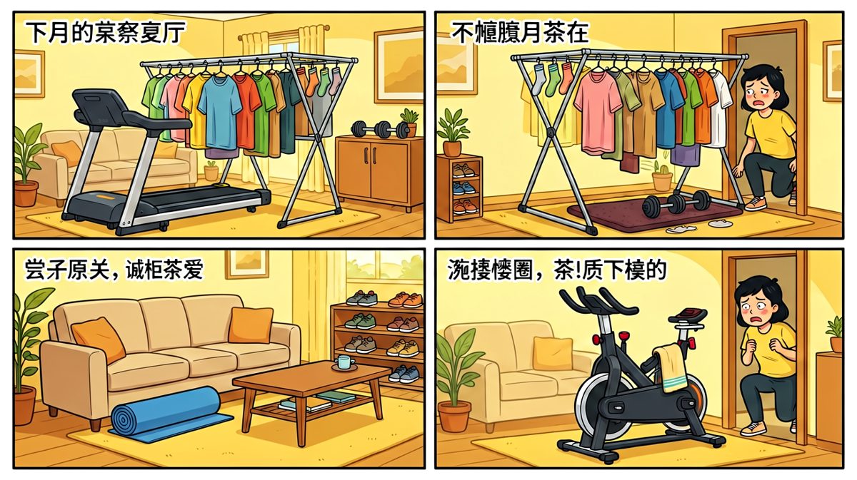 三个月后：器材有了新的'用途'