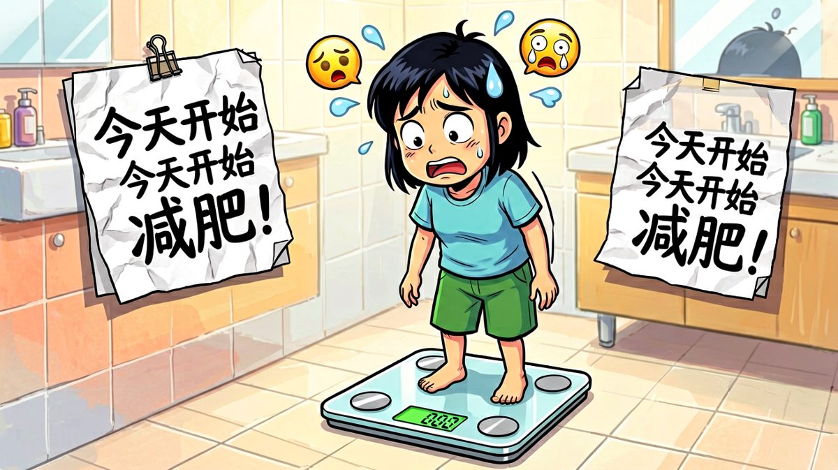 减肥第一天，体重+2斤？！