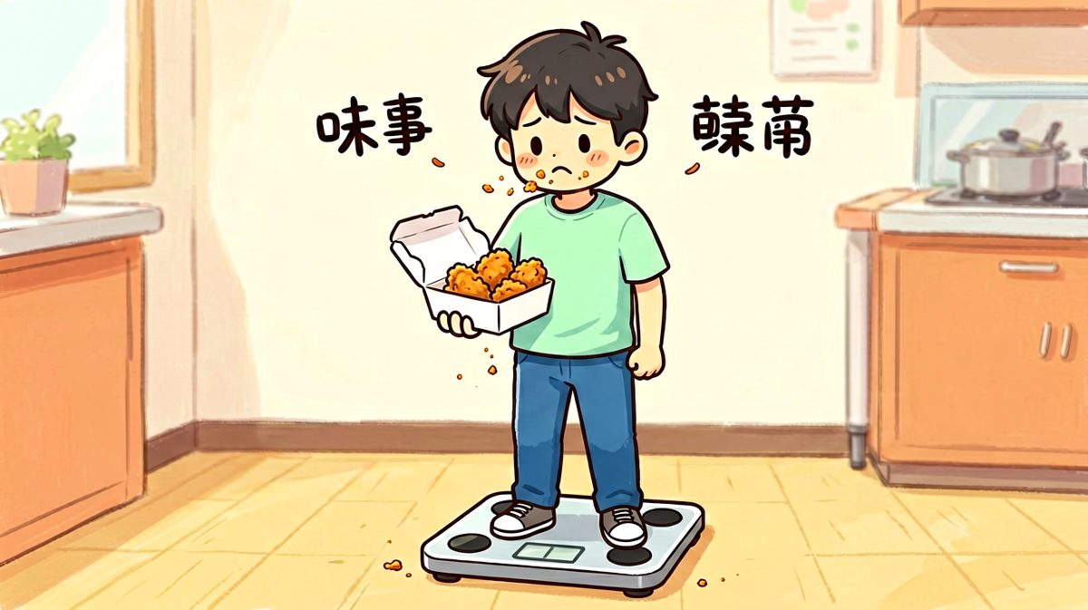 明天……一定从明天开始减肥！