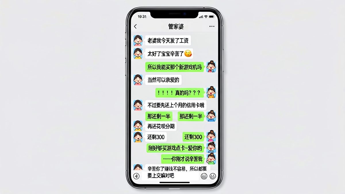 工资到账vs工资消失的全过程