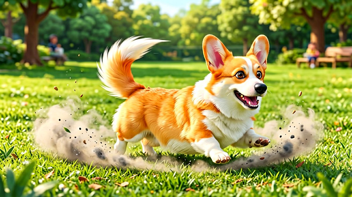 狗狗：尾巴你跑什么！