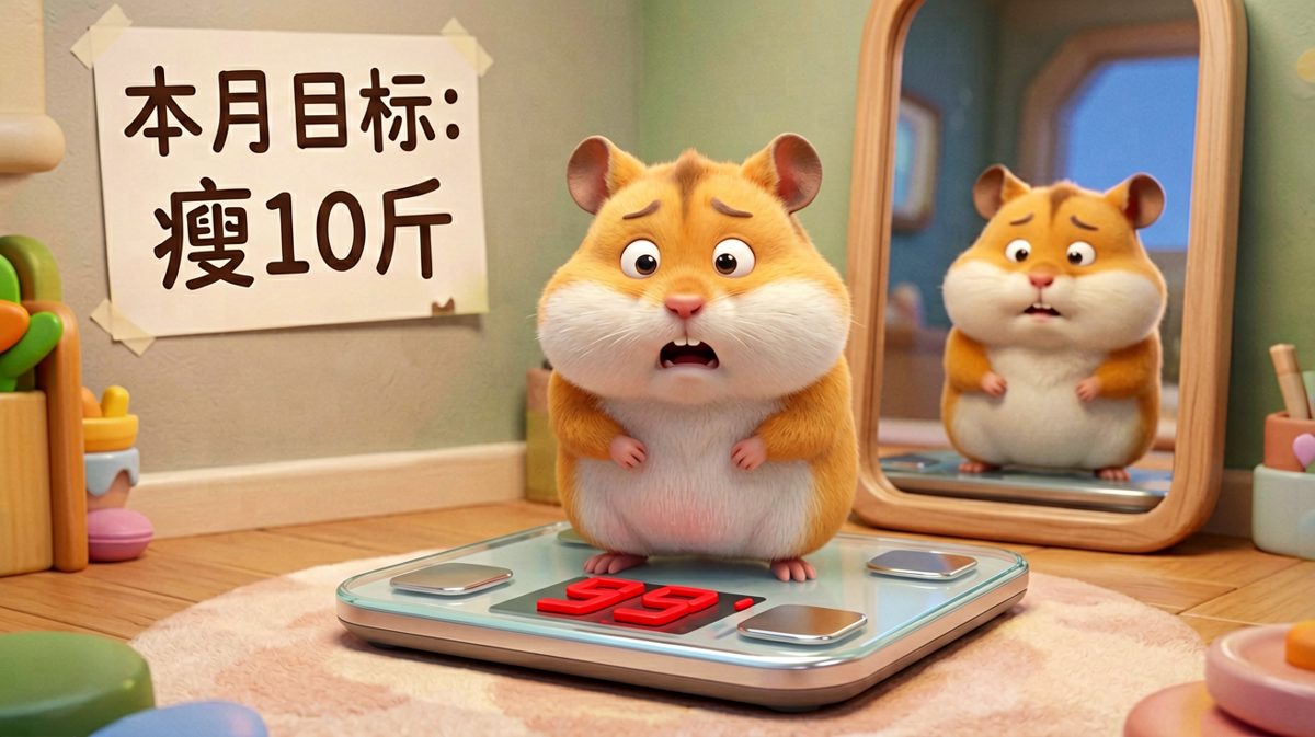 体重秤上的真相：数字不会骗人，但也不会安慰人