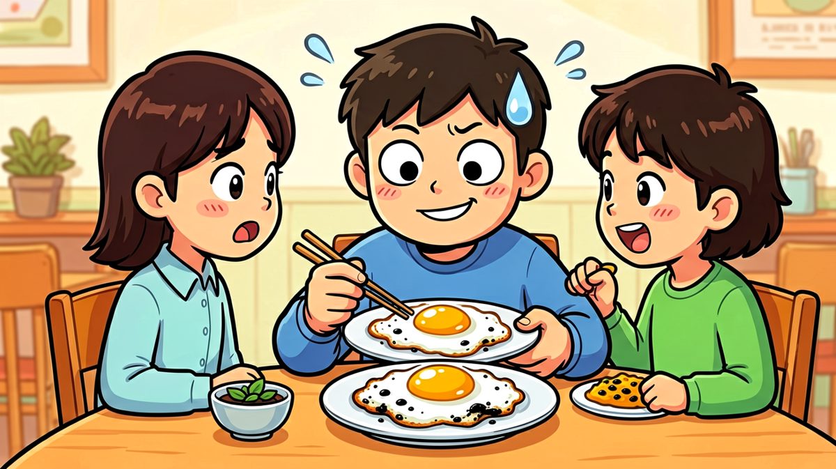 算了，糊了就糊了吧，假装这是创意料理