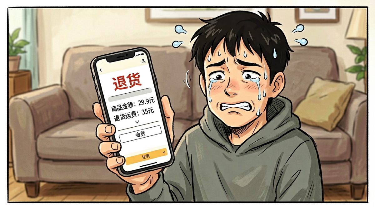 退货运费比商品还贵……