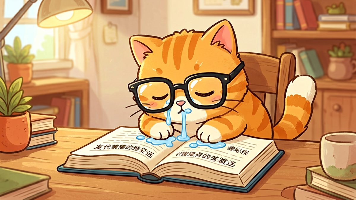 装模作样看书三秒，实际已经梦周公了